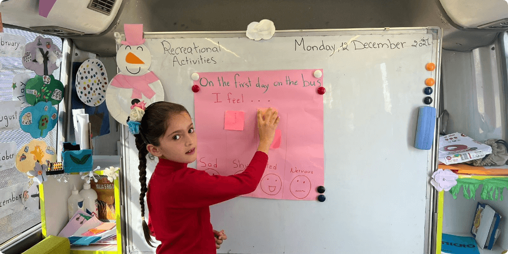 Support us to open a school in a bus